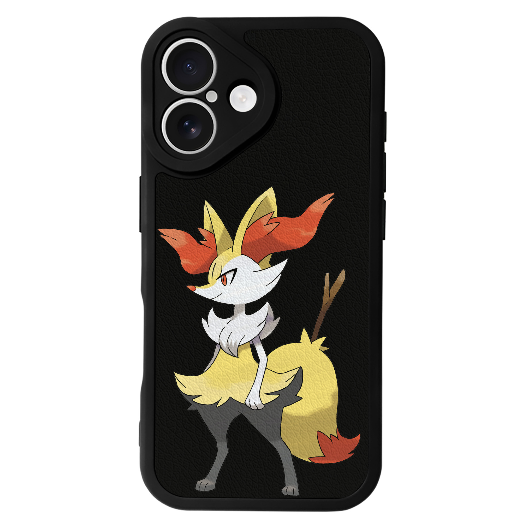 （画像用） ポケットモンスター Pokémon 【iPhone 16シリーズ対応】シリコンスマホケース（レザー調） 材質：シリコン